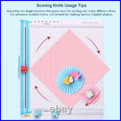 Coupe-papier Planche De Pointage Artisanat Coupe-papier Pliant Scorer 7 En 1