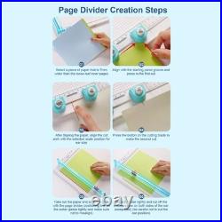 Coupe-papier Planche De Pointage Artisanat Coupe-papier Pliant Scorer 7 En 1