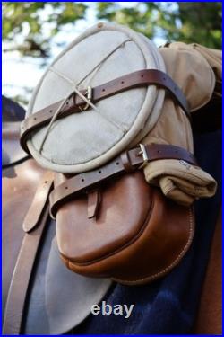 Courroies de sacoches de cavalerie modèle 1909 pour selle 1874 reproduction