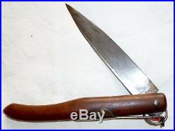 Couteau pliant Poilu WWI 1914/1918 style navaja ORIGINAL FRENCH TRENCH KNIVE