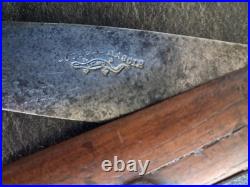 Couteau ww1 coupe du rasoir lézard barge tarry le vengeur 1915