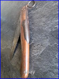 Couteau ww1 coupe du rasoir lézard barge tarry le vengeur 1915