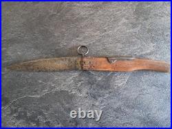 Couteau ww1 coupe du rasoir lézard barge tarry le vengeur 1915