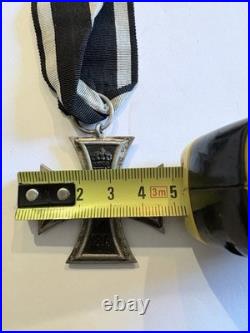 Croix de Fer 2e Classe 1914 WW1 Originale + Ruban Eisernes Kreuz EK2