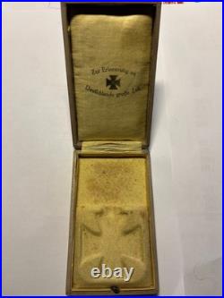 Croix de fer 1813 1914 poinçonnée avec son étui d'origine