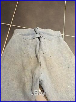 Culotte pantalon modèle 1914 Bleu Horizon BH jonquille Poilu tranchée 1916