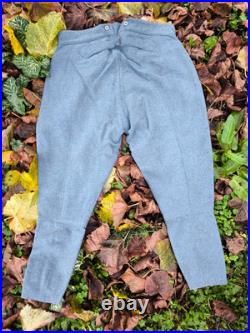 Culotte troupe montée artillerie bleu horizon date 1918 ww1 originale T bon état