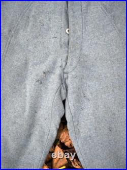 Culotte troupe montée artillerie bleu horizon date 1918 ww1 originale T bon état