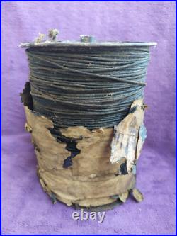 Dérouleur de cable télégraphe de tranchée 1914 1918 sapeur télégraphiste