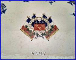 Dessous de plat GIEN 40e Sté Tir régiment d'infanterie territoriale d'Orléans RI