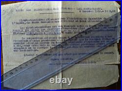 Document Radio original des Conditions d'Armistice 8 novembre 1918 12 heurs 15
