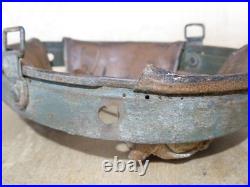 Doublure de casque allemande ww1 M-18. Casque en acier. Size 62. Complet