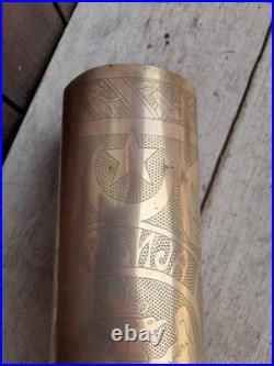 Douille Gravee Souvenir D Orient 1917 ww1