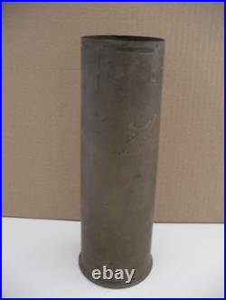 Douille d'obus année 1906 de canon Ordnance QF 18 pounder méga rare cal. 84mm