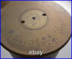 Douille d'obus année 1906 de canon Ordnance QF 18 pounder méga rare cal. 84mm