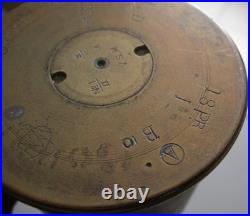 Douille d'obus année 1906 de canon Ordnance QF 18 pounder méga rare cal. 84mm