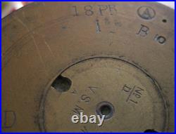 Douille d'obus année 1906 de canon Ordnance QF 18 pounder méga rare cal. 84mm