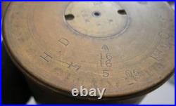 Douille d'obus année 1906 de canon Ordnance QF 18 pounder méga rare cal. 84mm
