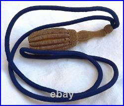 Dragonne Troupes Coloniales ancienne fil d'or Sabre Officier France ORIGINAL