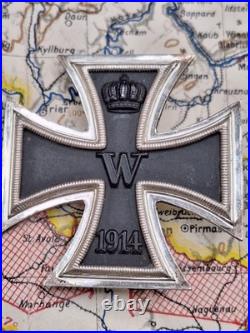 EK1 1914 croix de fer variante très légère noyau table de manange RARE superb