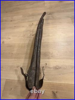 ETUI Fusil Cuir JAMBON WW1 WW2