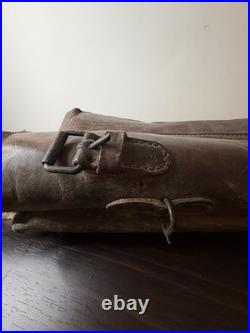 ETUI Fusil Cuir JAMBON WW1 WW2