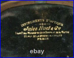 Early and rare Jules HUET PARIS 8x30 Jumelles ww1 militaire French military