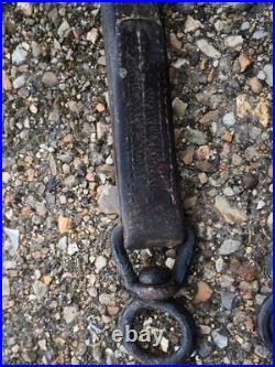 Éléments trait militaire règlementaire artillerie pièce de jonction datée 1917