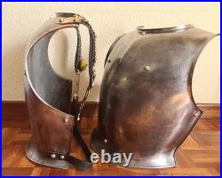 Ensemble Cuirassier Français XIXe Tunique Cuirasse, Équipement, Gourde, Jumelles