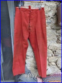Ensemble veste et pantalon garance de Piou piou 14-18 WW1