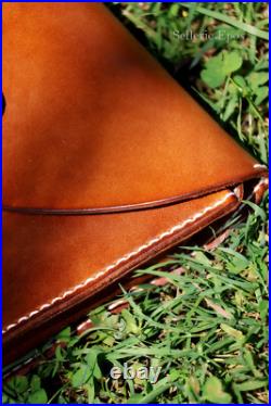 Etui en cuir de pistolet automatique Ruby modèle 1916 reproduction