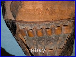 Étui jambon 1873 nominatif cuir noir ceinture spéciale modifiée off ww1 1914