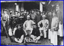 FRANCE COLONIALE SALACCO de 1913 TROUPES COLONIALES INDOCHINOISES (dit nôn là)