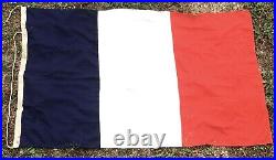 FRANCE Grand Drapeau tricolore FRANCE fabrication Française Coton 225x160 cm