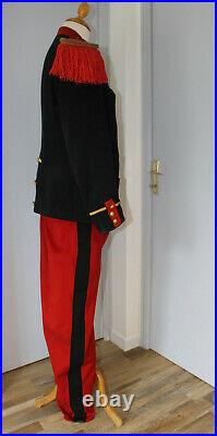 FRANCEUniforme officier Grande Guerre 14-18 vareuse 1888/93 & pantalon garance