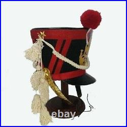 Français Napoléonienne Shako Casque Avec Red Plume, Shako