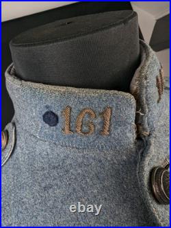 France Vareuse Sous-officier Adjudant 1 Cie 161 RI Infanterie Mod 14 Ww1 Poilu