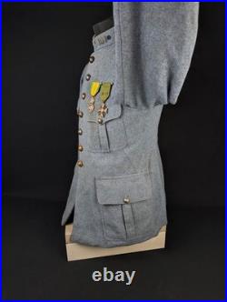 France Vareuse Sous-officier Adjudant 1 Cie 161 RI Infanterie Mod 14 Ww1 Poilu