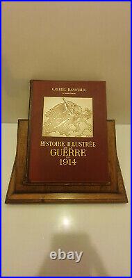 G. Hanotaux série complète 17 vol. Histoire illustrée de la Guerre de 1914