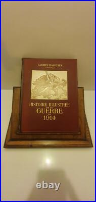 G. Hanotaux série complète 17 vol. Histoire illustrée de la Guerre de 1914