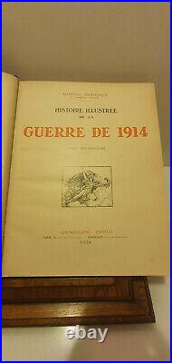 G. Hanotaux série complète 17 vol. Histoire illustrée de la Guerre de 1914