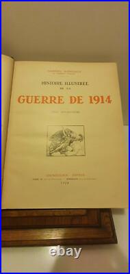G. Hanotaux série complète 17 vol. Histoire illustrée de la Guerre de 1914