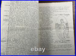 Gazette Laloux Rare Journal des Poilus 1917 Comité Américain École Beaux Art WW1