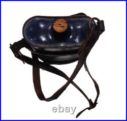 Gourde Britannique en tôle émaillée, datée 1915, Royaune-Uni WW. 1