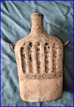 Gourde bidon aluminium essai 1892 infanterie usage ersatz 1915 poilu ww1 terrain