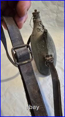 Gourde militaire FR 14-18 originale, liège intact, WWI