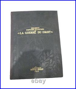 Guerre 14/18. Emile Hinzelin. Histoire illustrée de la guerre du droit. 3/3 vols
