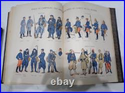 Guerre 14/18. Emile Hinzelin. Histoire illustrée de la guerre du droit. 3/3 vols