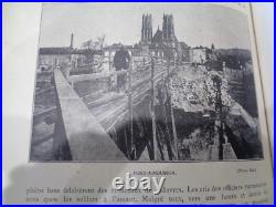 Guerre 14/18. Emile Hinzelin. Histoire illustrée de la guerre du droit. 3/3 vols