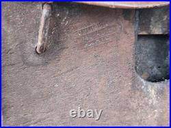 Harnachement 1874 superbe selle 6 rivets datée 1915 cuir fauve cavalerie ww1